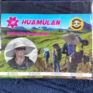 Huamulan sun protection hat - Brand New - UPF 50+ UVA - Extra large coverage -